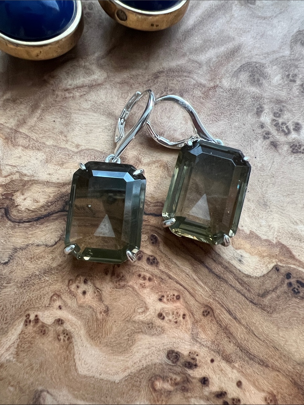 Set of 3 drop earrings - Picture 7 of 7